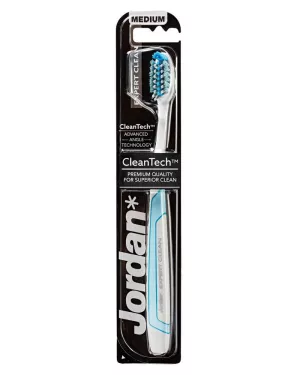 1: Jordan CleanTech Medium Tandbørste Grå