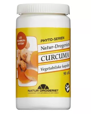2: Natur Drogeriet Curcuma Vegatabilske kapsler 54 g 90 stk.