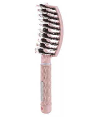 15: Yuaia Haircare Curved Paddle Brush - Rosa