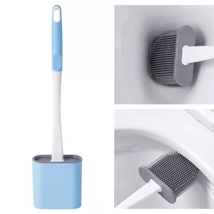 1: Smart design 6905 - Toiletbørste - Hurtigtørrende - Himmelblå