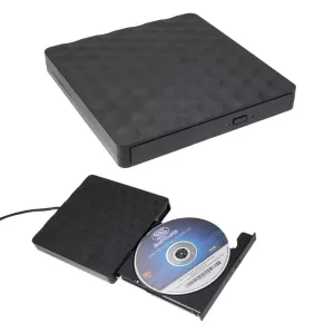 10: DVD/RW Ekstern optisk drive med USB 3.0 kabel til PC/Laptop