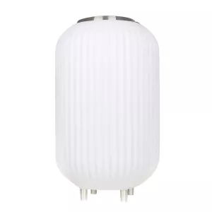 2: Nikki Amsterdam - The.Lampion M - Lampe med indbygget Bluetooth Højttaler & Vinkøler - Hvid