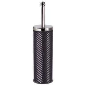 9: Berlinger Haus - Toiletbørste med holder - Rustfrit stål - Carbon Pro Edition