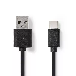 6: Type-C opladerkabel - USB-C - USB 2.0 - High Speed - 1m - Sort