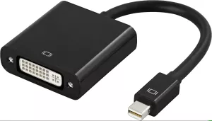 4: Mini Displayport til DVI-D Adapterkabel - Sort