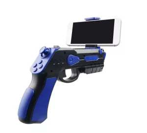 7: OMEGA AR Reality pistol til iphone/Smartphone - Sort/Blå
