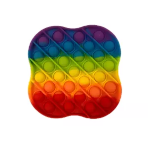 4: Pop it Fidget rainbow square