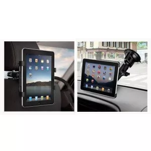 3: 2 i 1 Multifunktionel Holder til Bilen til iPad/Samsung