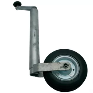 10: Støttehjul med gummihjul massivt