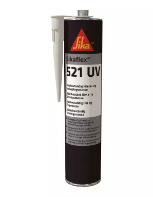 1: Lim- og tætningsmasse Sikaflex 521 UV | Hvid