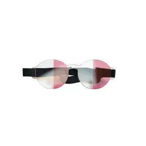 8: Farve Spectrum Halv-felt brille (Rød + Transparent)
