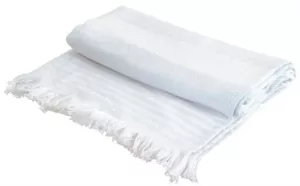 4: Hammam badelagen - 100x150 cm - Lyseblå - 100% Bomuld - Hammam håndklæder fra By Borg