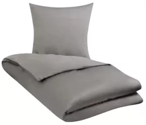 8: Bambus sengetøj 200x220 cm - Grå - Satinvævning - Dobbelt sengetøj - 100% Bambus - Nature By Borg