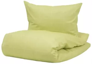 5: Grønt sengetøj 150x210 cm - Frederik - Ensfarvet sengetøj i 100% Bomuld - Turiform sengetøj