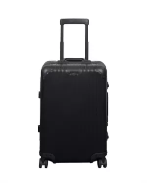 11: Håndbagage kuffert - Aluminiums kuffert - Sort - Luksuriøs trolley med TSA lås - 36 liter