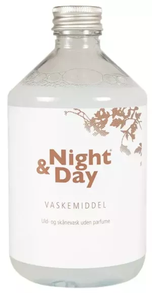 8: Enzymfrit vaskemiddel - Dun vask - Dansk produceret vaskemiddel til uld, dun og skånevask - Til dundyner og dunpuder - Night & Day