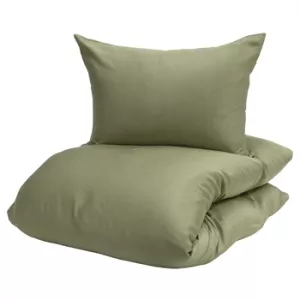 6: Turiform sengetøj - 140x220 cm - Enjoy grøn sengesæt - 100% Bambus sengetøj