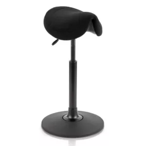 7: Score Polo Amazone sadelstol, sort, siddehøjde 61-86 cm