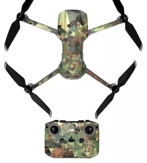 3: Skin / Klistermærke til DJI Mavic Air 2-Camouflage