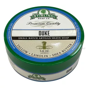 14: Stirling Soap Co. Barbersæbe, Duke, 170 ml.