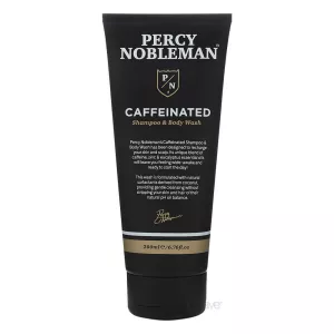 2: Percy Nobleman Caffeinated Shampoo & Body Wash, 200 ml.