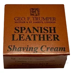 5: Geo F Trumper Barbercreme, Spanish Leather, Sample, 1 gr.