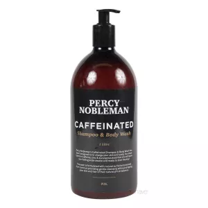 4: Percy Nobleman Caffeinated Shampoo & Body Wash, 1000 ml.