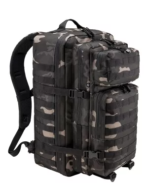 2: Brandit U.S. Cooper XL Backpack (Dark Camo, One Size)