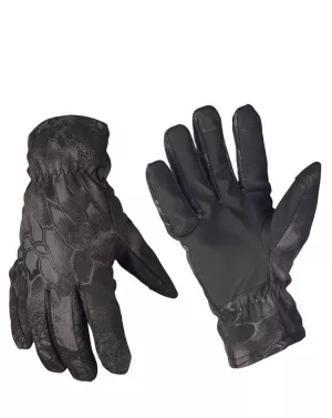 5: Mil-Tec Softshell handsker med Thinsulate (Mandra Night camo, M)