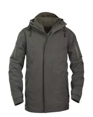 4: Mil-Tec Wet Weather Jacket - Fleece Liner Gen.II (Oliven, L)