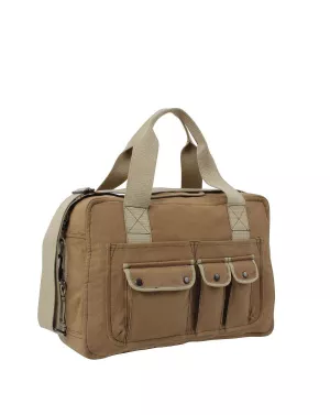 10: Rothco Canvas Carry All Skuldertaske (Coyote Brun, One Size)