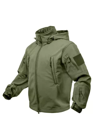 9: Rothco Special Ops Softshell Jakke (Oliven, 3XL)