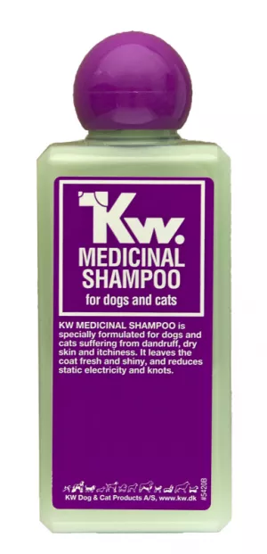 1: 200 ml KW Medicin shampoo uden parfume