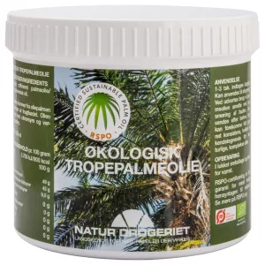 2: Palmeolie Økologisk 350 gr fra Naturdrogeriet
