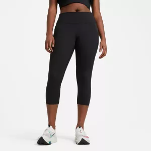 2: Nike Epic Faster Cropped Løbetights Damer Tøj Sort Xs