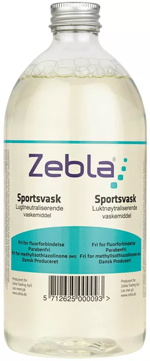 5: Zebla Sportsvask 1000 Ml Unisex Mode Tilbehør Gennemsigtig 1000ml