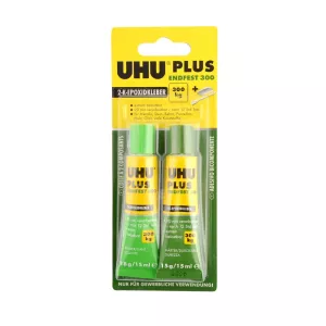 1: 2 komponent lim Epoxi UHU Plus  33 g