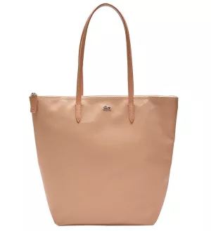 6: Lacoste Shopper - Vertical Shopping Bag - Amande - OneSize - Lacoste Taske