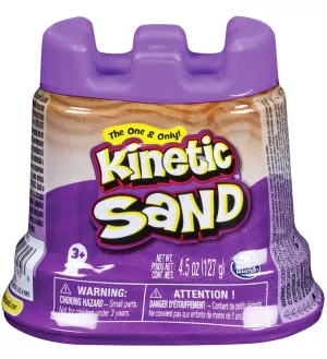 9: Kinetic Sand Strandsand - 127 gram - Lilla - OneSize - Kinetic Sand Sandlegetøj