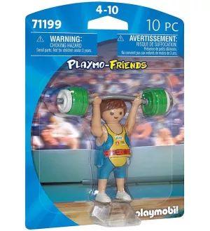 1: Playmobil Playmo-Friends - Vægtstang - 71199 - 10 Dele - OneSize - Playmobil Legetøjsfigur