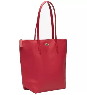 8: Lacoste Shopper - Vertical Shopping Bag - Kirsebærrød - OneSize - Lacoste Taske