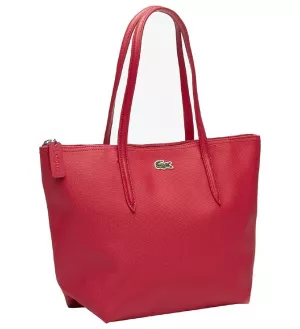 9: Lacoste Shopper - Small Shopping Bag - Kirsebærrød - OneSize - Lacoste Taske