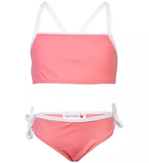 12: Petit Crabe Bikini - Alba - UV50+ - Lys Pink - 5-6 år (110-116) - Petit Crabe Bikini