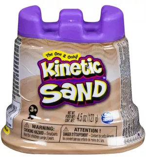 12: Kinetic Sand Strandsand - 127 gram - Brown - OneSize - Kinetic Sand Kinetisk sand