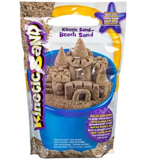7: Kinetic Sand Strandsand - 1360 gram - Neutral - OneSize - Kinetic Sand Kinetisk sand
