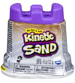 11: Kinetic Sand Strandsand - 127 gram - White - OneSize - Kinetic Sand Kinetisk sand