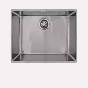 11: ECO 500 køkkenvask. Silestone / Kompositsten planlimet køkkenvask