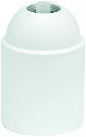 9: Lampeholder E14 Glat (hvid)