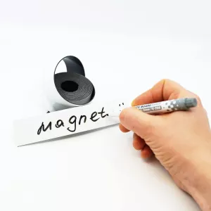8: Magnetbånd m/skrivbar overflade, 30 mm. (3 meter)