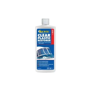 12: Star Brite Clear Plastic Restorer - plejemiddel til klar plast, step 1, 250 ml